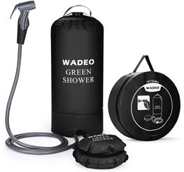 wadeo campingdusche test