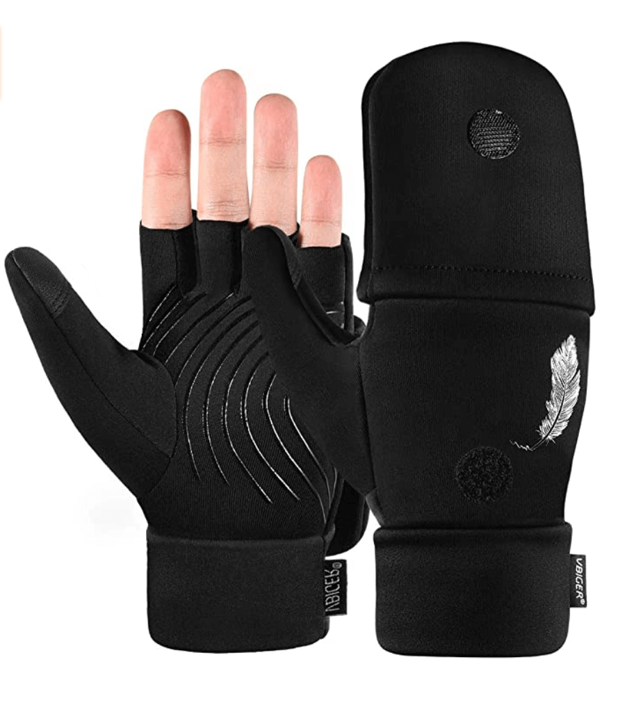 VZU 2 Stück Landehandschuh Hecht, Angelhandschuhe, Wasserdichte