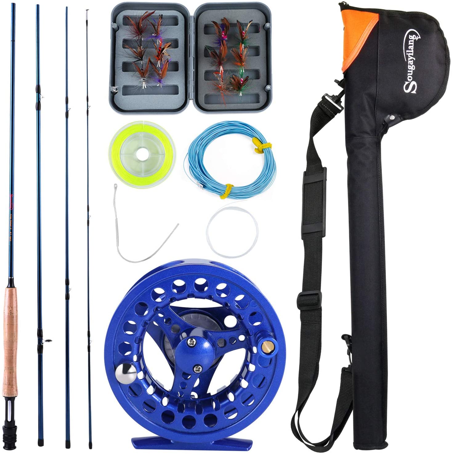 fliegenfischen set sougayilang